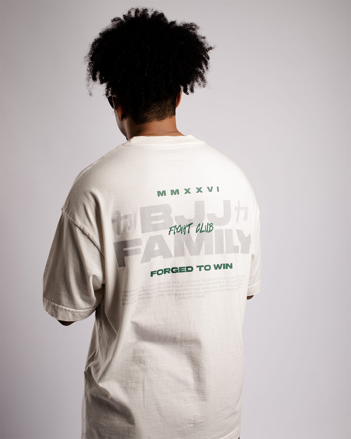 Camiseta Oversized Hagime Off White | Algodão 220g Estonado – ALKEN