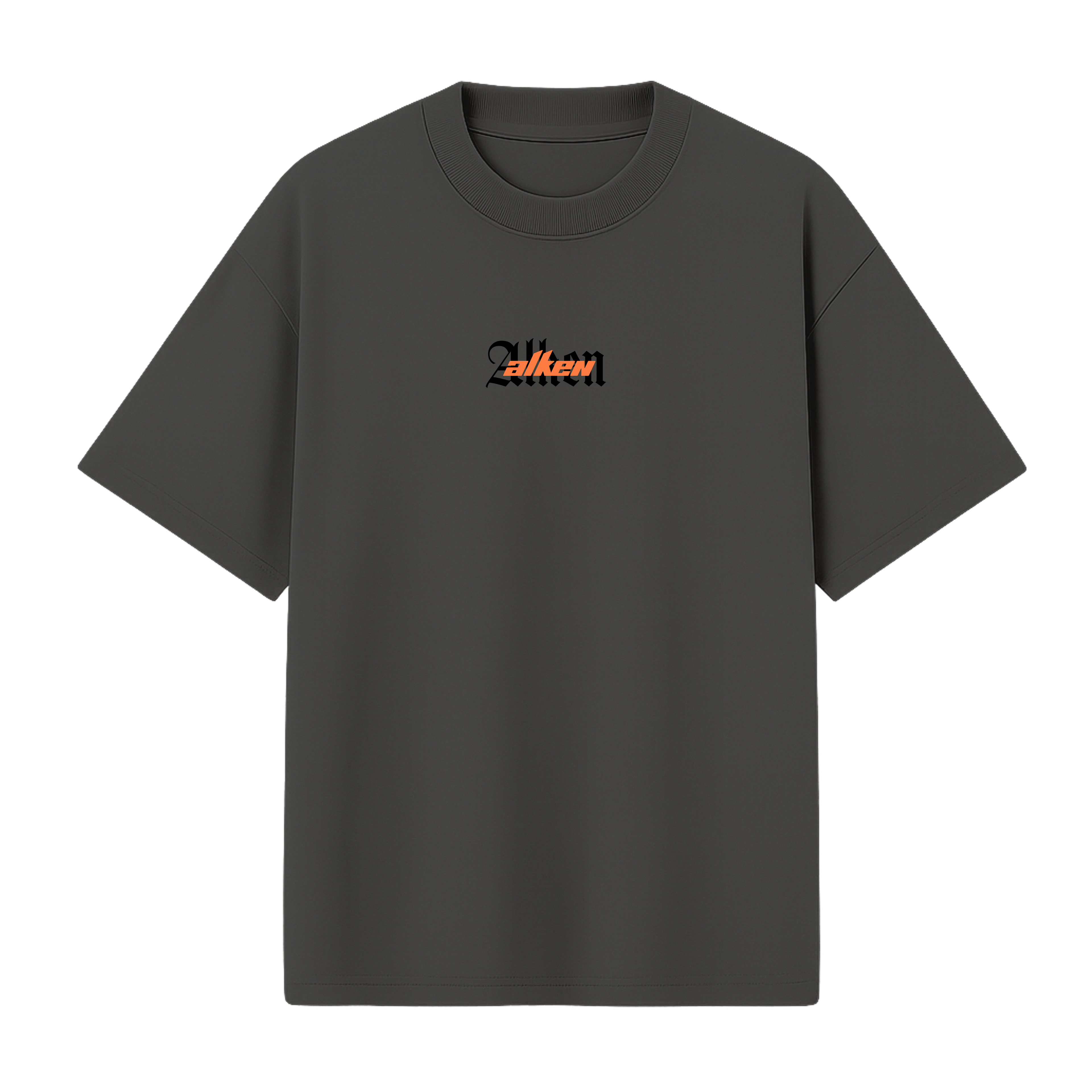 Camiseta Oversized Tsugi Chumbo | Algodão 220g Estonado – ALKEN